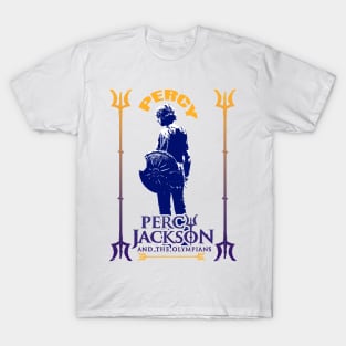 percy jackson and the olympians Walker Scobell graphic design T-Shirt